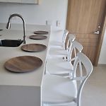 Apartamento con laguna de aguas cristalinas